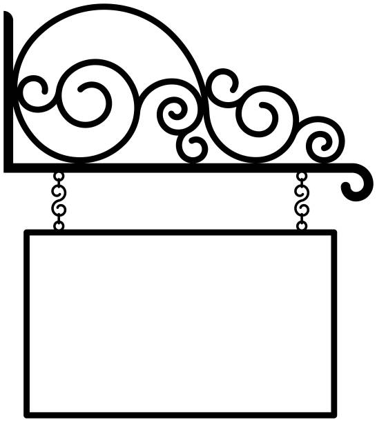Wrought Iron Easels